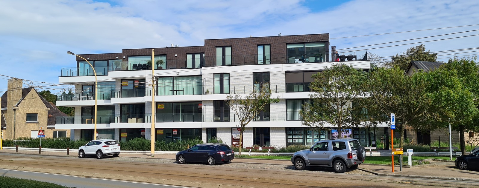 de swing, de panne, appartement, appartementen, nieuwbouw, modern