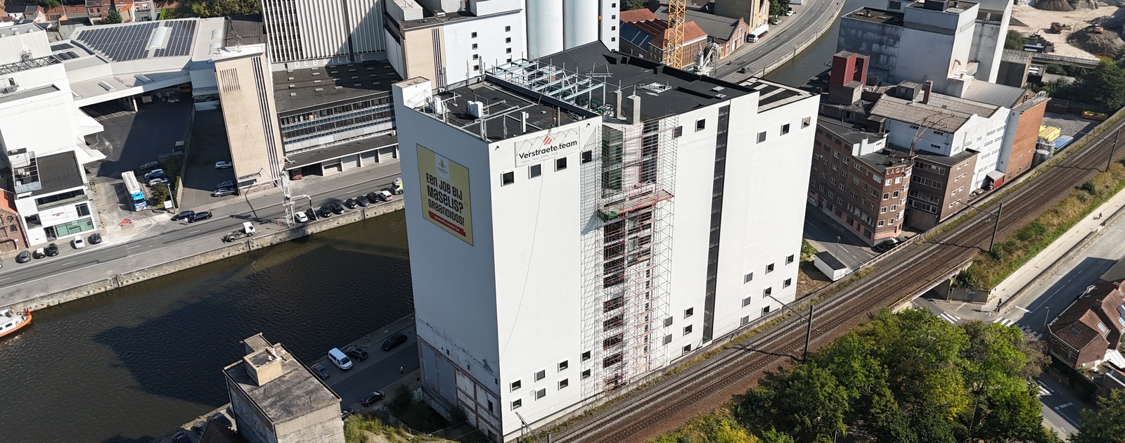 Granero Roeselare Verstraete.team renovatie industriebouw